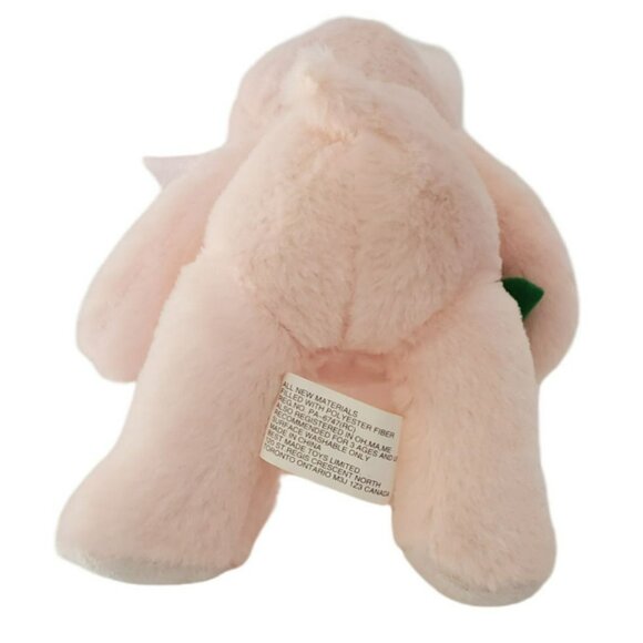 Easter Bunny Rabbit Plush Carrot Soft Stuffed Animal Toy Gift Basket Baby Pink - Picture 7 of 8